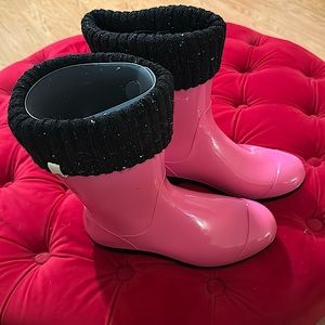 Ugg Sienna Pink Rain Boots